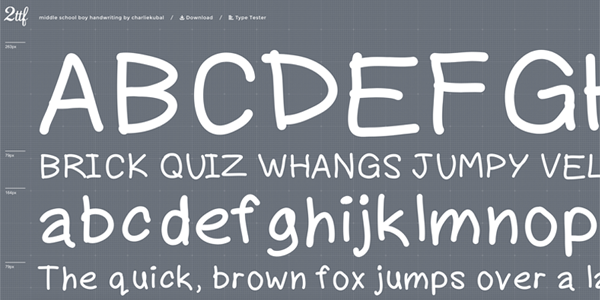 Image for font project